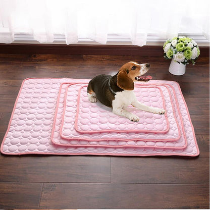 Ice Silk Cold Nest Pad For Cooling Dogs and Cats In Summer