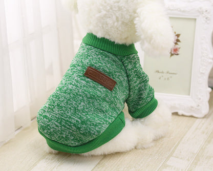 Classic Warm Sweaters for Dogs and Cats