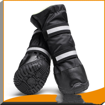 Warm Protective Waterproof Snow Boots for Dogs