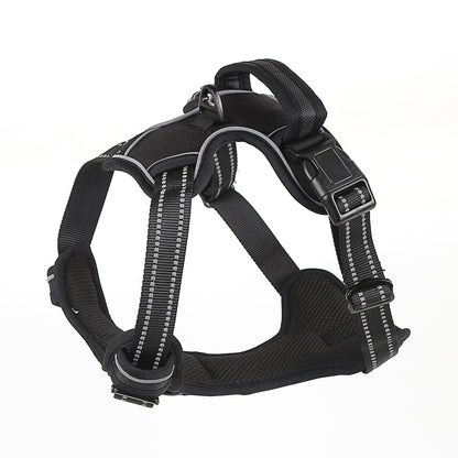 Pull Resistant Reflective Strap Dog Harness