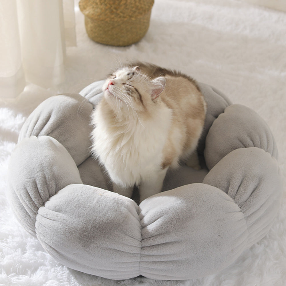 Warm Thick Plush Cat or Small Dog Pillow Bed