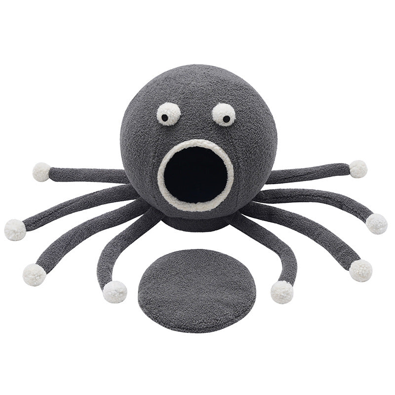 Bed for Cats Nest Playhouse Octopus Shape