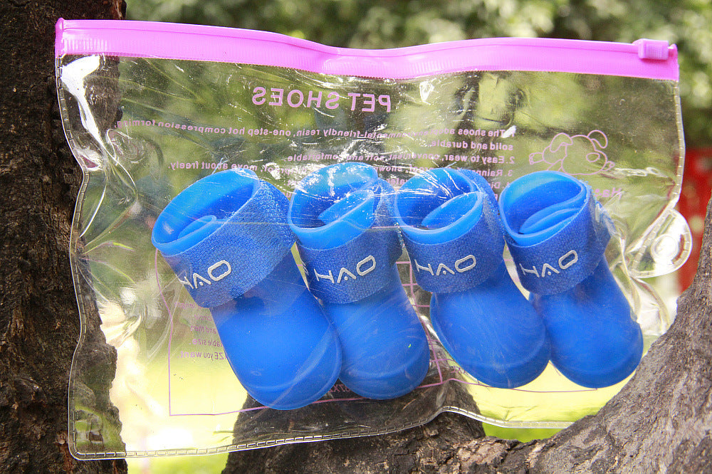 Fun and Protective Waterproof Rain Boots for Dogs