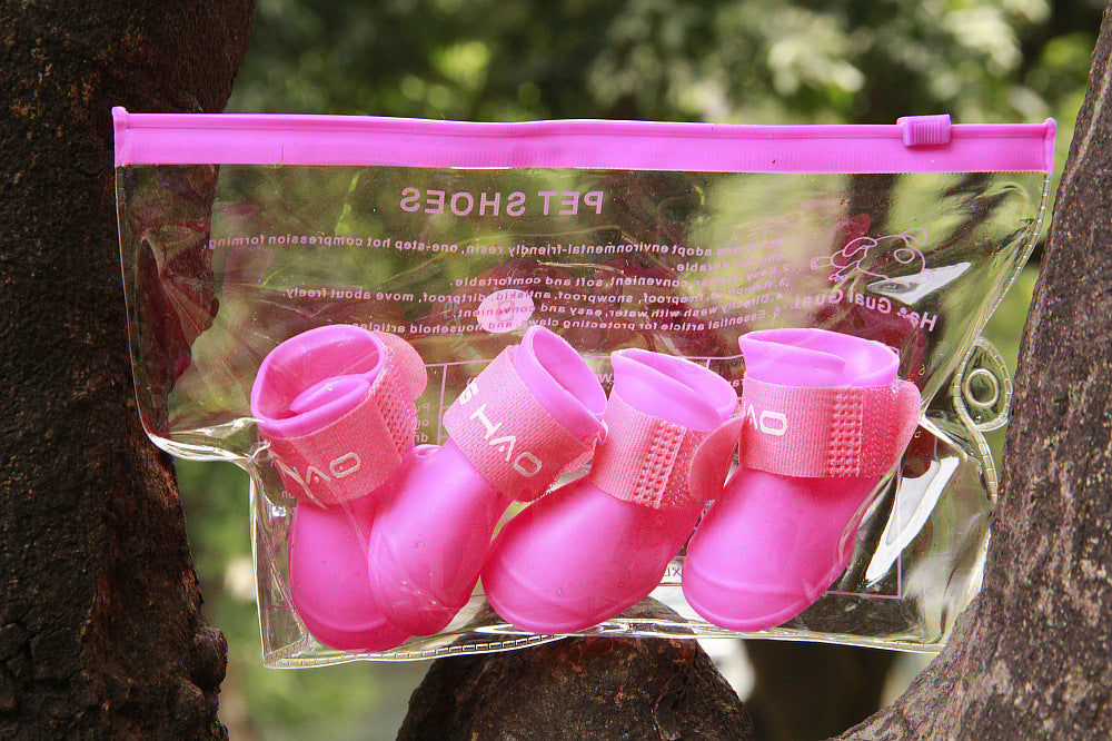 Fun and Protective Waterproof Rain Boots for Dogs