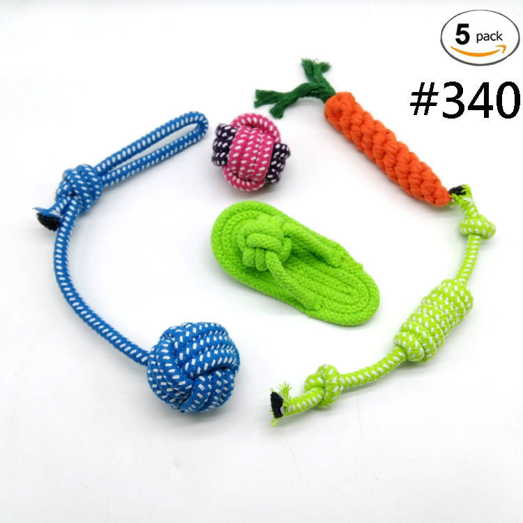 Sturdy Cotton Rope Chew Sets for Fur Babies