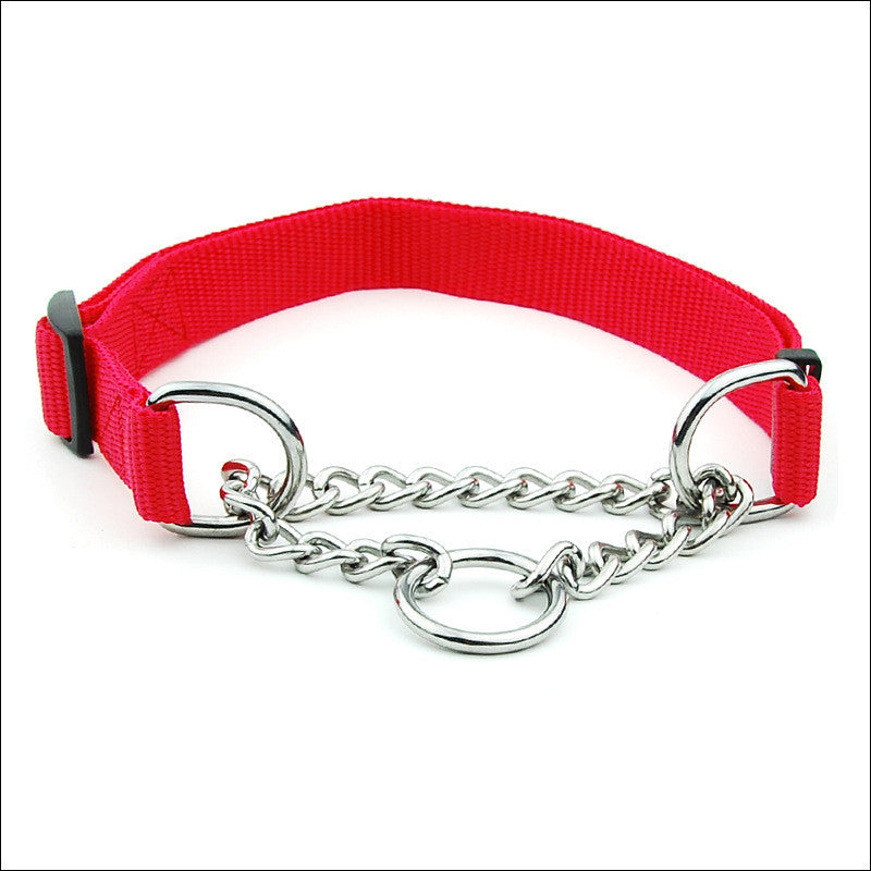 Martingale Style Chain Collars for Large Dogs