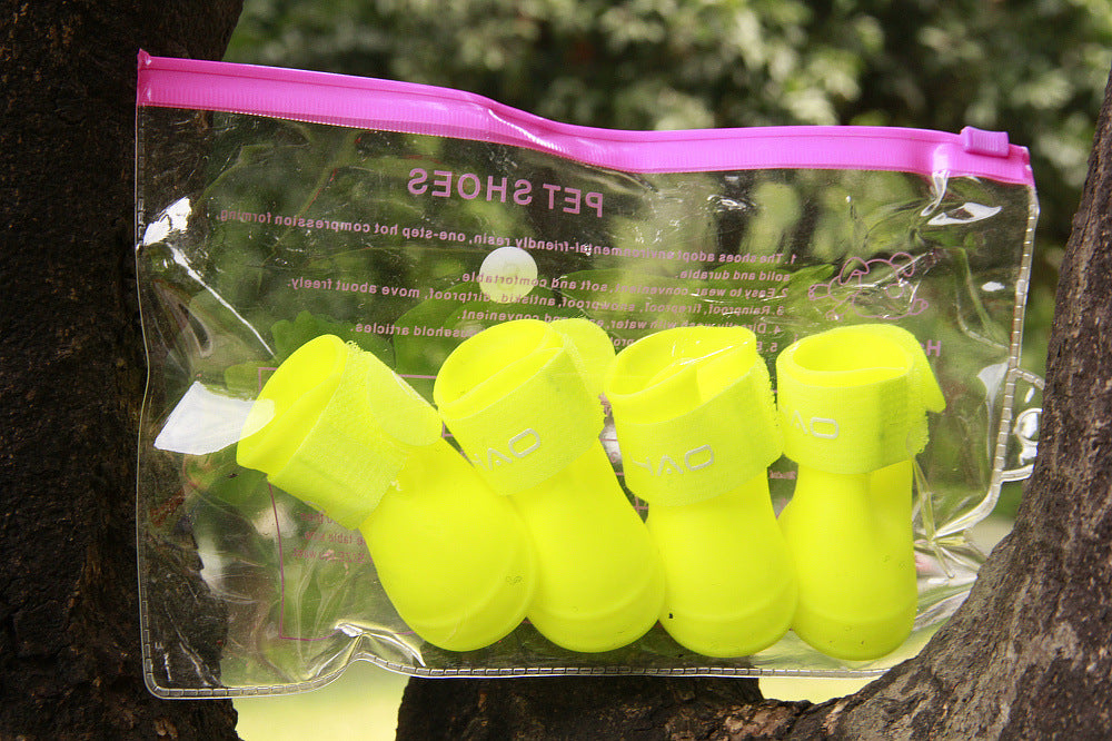 Fun and Protective Waterproof Rain Boots for Dogs