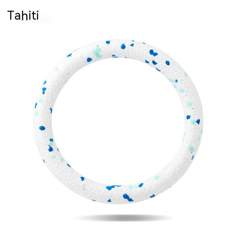 Durable Textured 7 Inch Chew Ring Toy for Dogs