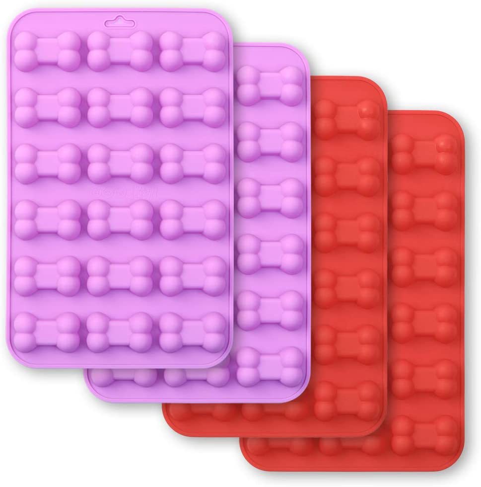 Silicone Bone Treat Baking Molds For Dogs