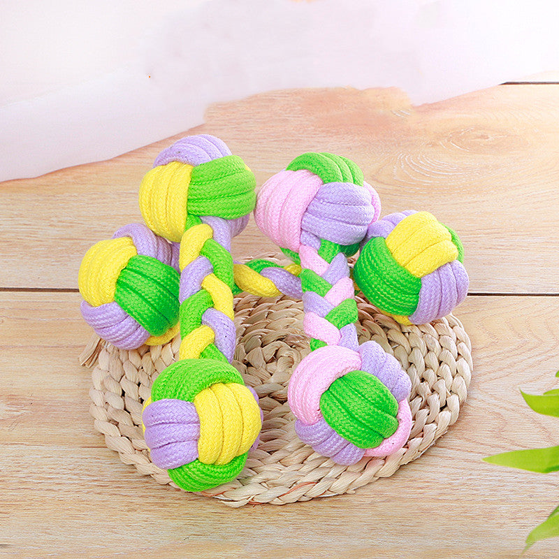 Cotton Candy Rope Toy - Natural Material