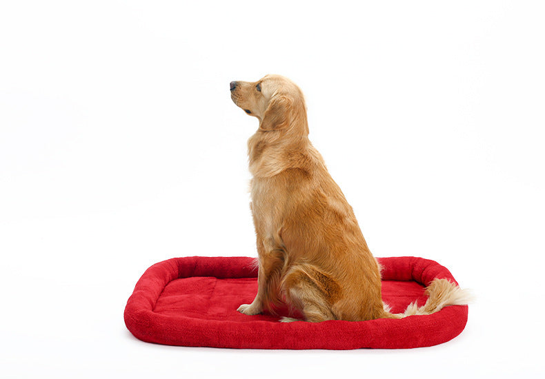 Comfortable Plush Soft Velvet Warm Dog Bed