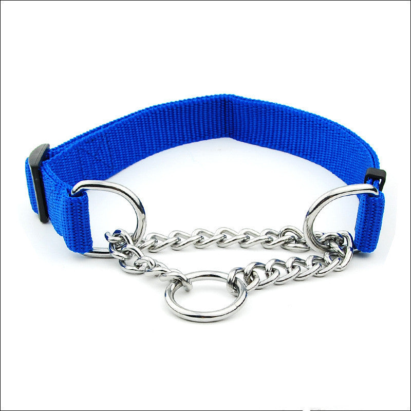 Martingale Style Chain Collars for Large Dogs