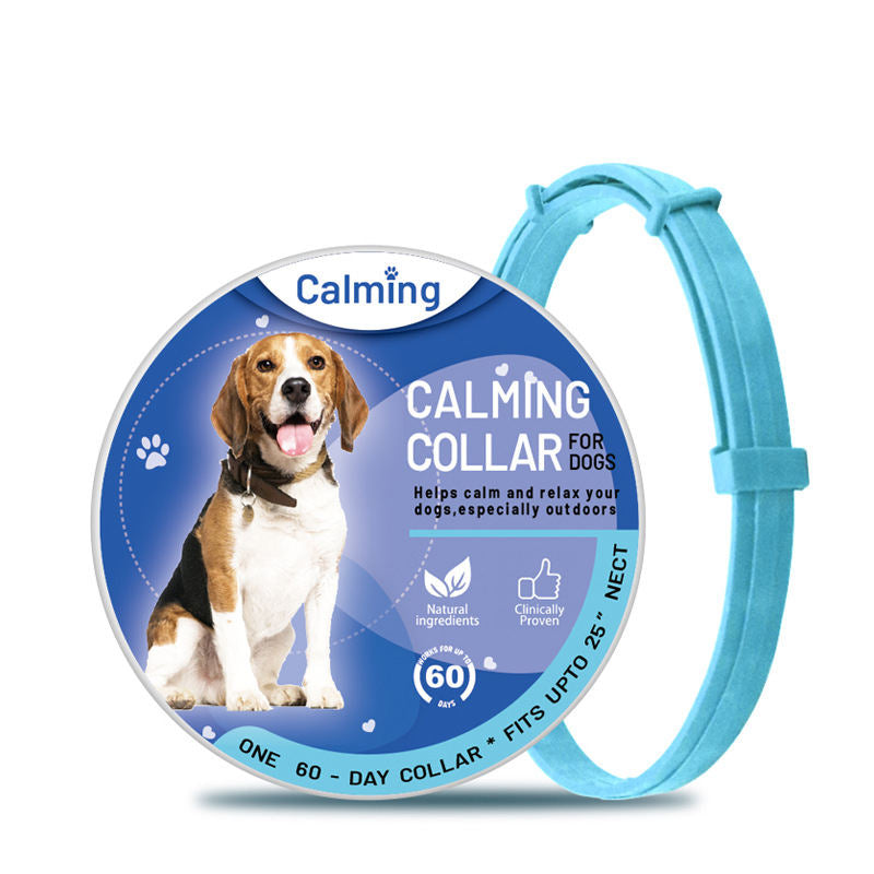 Anxiety Relief, Calming and Soothing Collar for Dogs and Cats