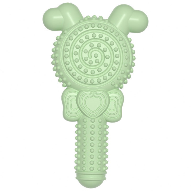Bite-Resistant Dental Lollipop Chew Toy for Dogs