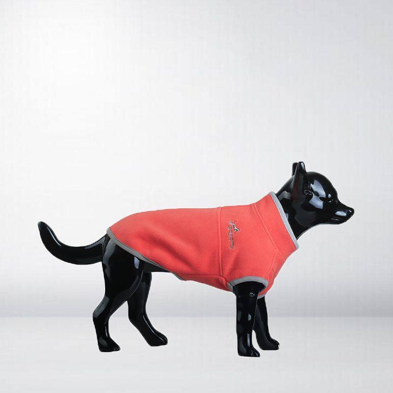 Zippered Polar Fleece Step-In Jacket for Dogs