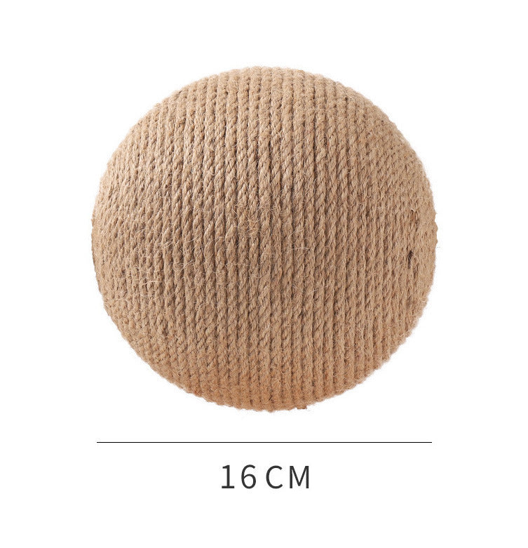 V-Shaped Cat Sisal Rope Scratching Ball Toy