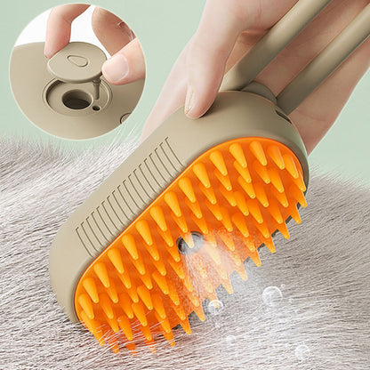 3 In 1 Spray Brush For Cat and Dog Grooming