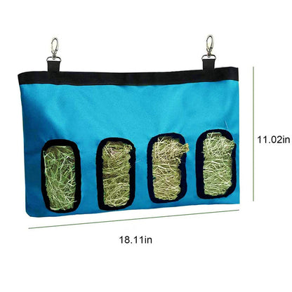 Hanging Hay Feeder Storage Bag For Guinea Pigs