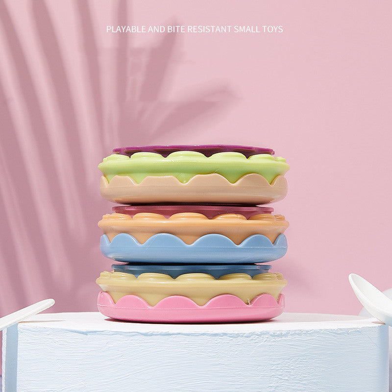 New Design Bouncy Doughnut Chew Toy for Dogs