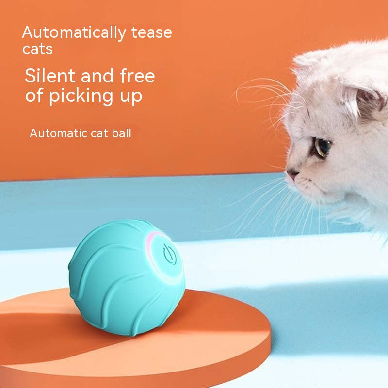 Rolling Smart Interactive Automatic Bouncing Ball Toy for Cats