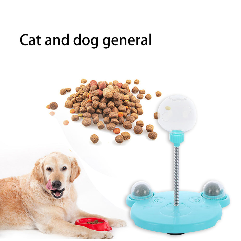 Nibble Spring Ball Cat Treat Dispenser Toy