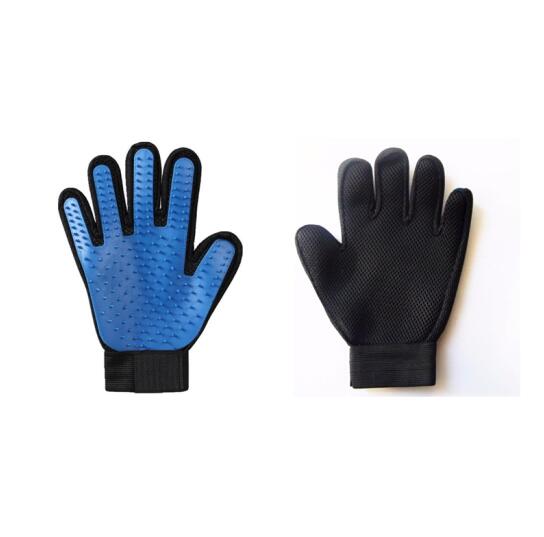 Dog and Cat Hair Removal Gloves and Soft Washer