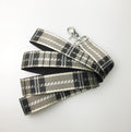 Plaid Dog Chest Harness and Matching Leash