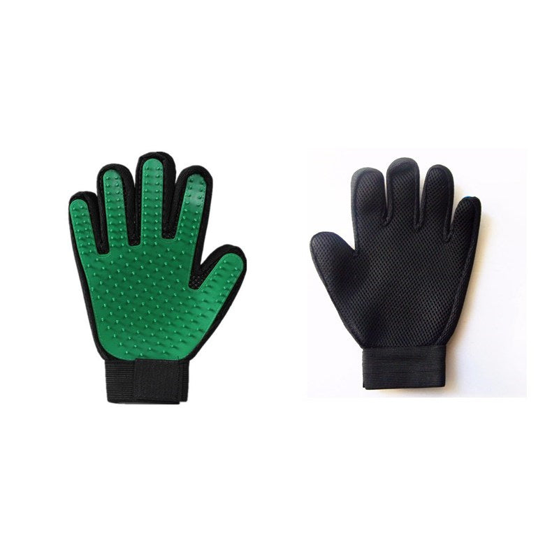 Dog and Cat Hair Removal Gloves and Soft Washer