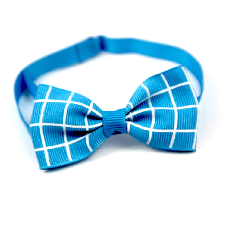 Fun Stylish Plaid Cats and Dogs Bow Ties