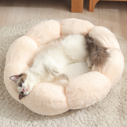 Warm Thick Plush Cat or Small Dog Pillow Bed