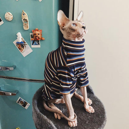 Retro Clothes for Hairless Cats or Small Dogs