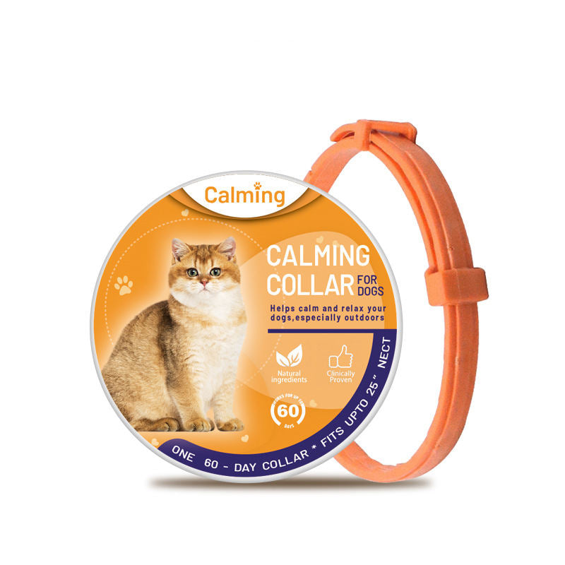 Anxiety Relief, Calming and Soothing Collar for Dogs and Cats