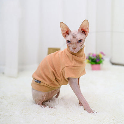 Simple Pullover Sweaters for Hairless Cats