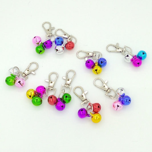 Fun Fur Baby Collar Bling Charms - Jingle Bells