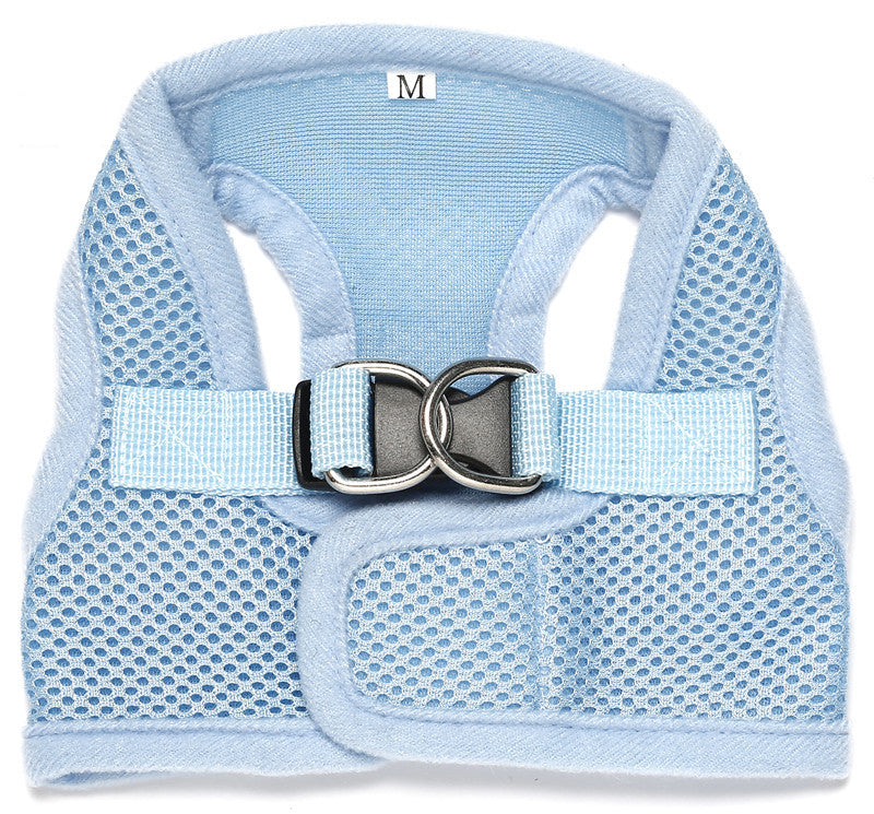 Breathable Mesh Dog or Cat Chest Vest Harness