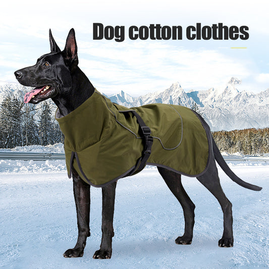 Classic Handsome Warm Winter Coat for Dogs