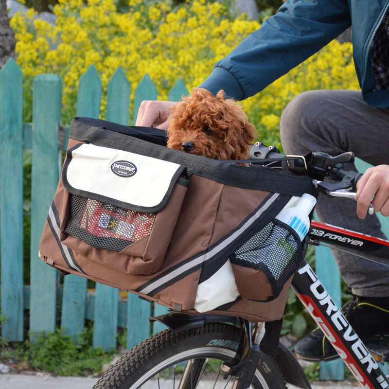 Bicycle Carrier Basket for Carrying Small Dogs