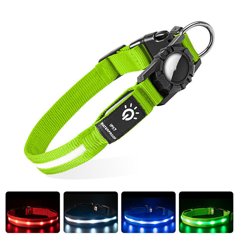 Waterproof LED Lit Collar for Dogs