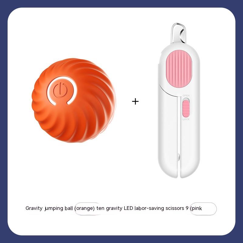 Rechargeable Bouncing Ball Toy For Dogs