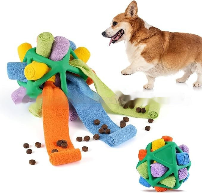 Sniffing Snuffle Goodie Training Toy Ball