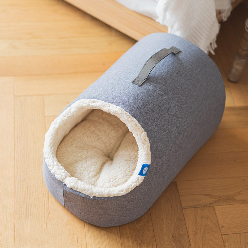 Polar Fleece Warm Playtime Cat Nesting Bed