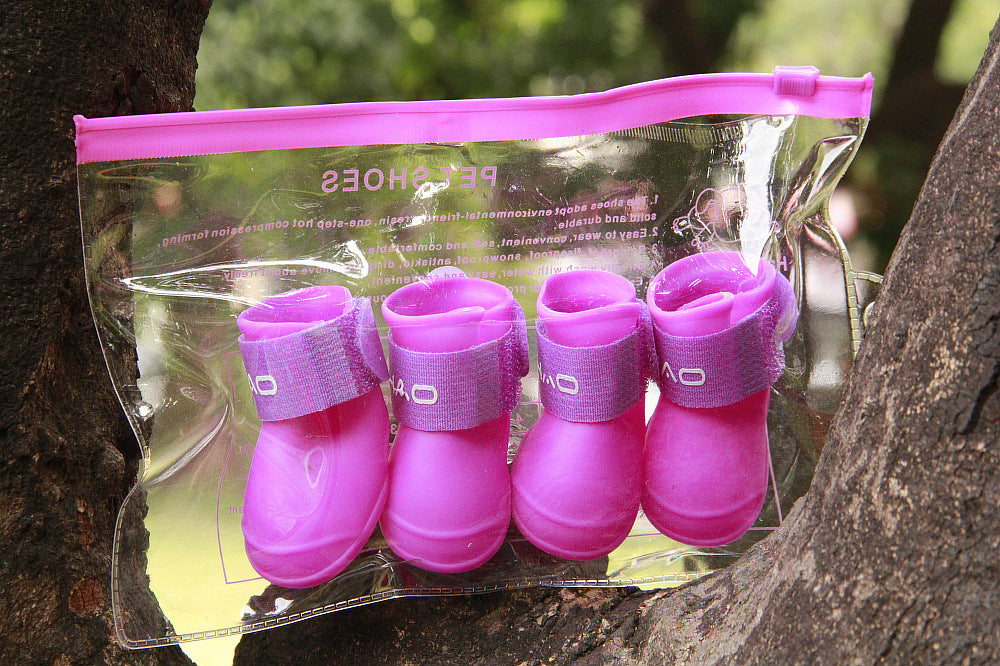 Fun and Protective Waterproof Rain Boots for Dogs
