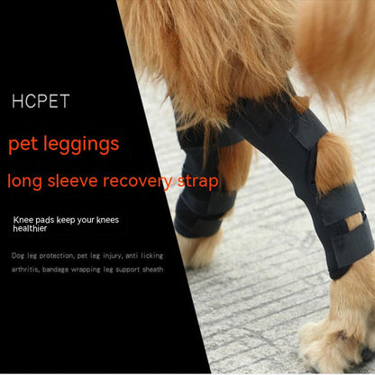 Anti-Licking Adjustable Protective Knee Brace