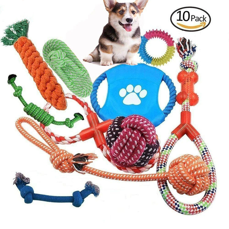 Sturdy Cotton Rope Chew Sets for Fur Babies