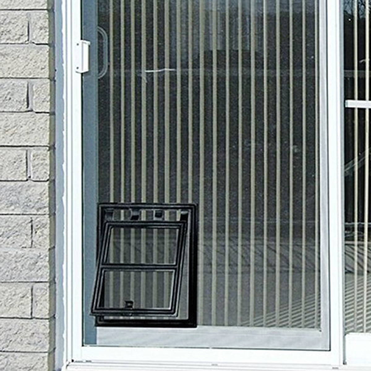 Screen Door Controllable Dog and Cat Door