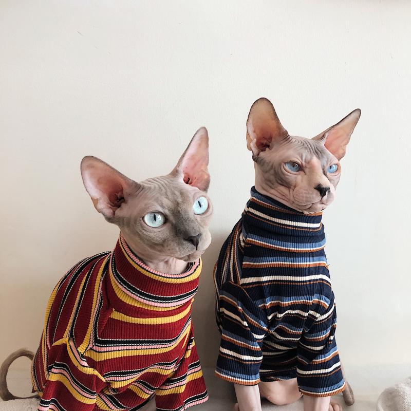 Retro Clothes for Hairless Cats or Small Dogs