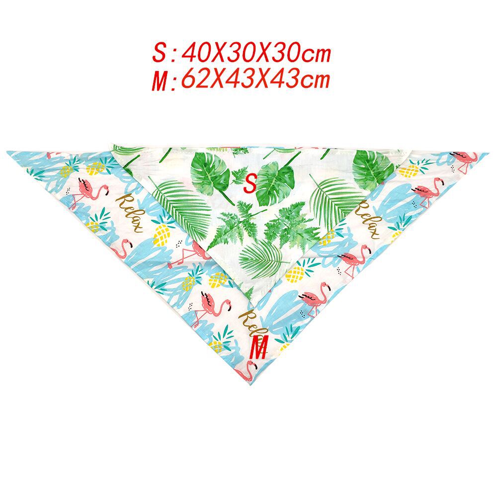 Spring And Summer Dog Drool Towel Bandana