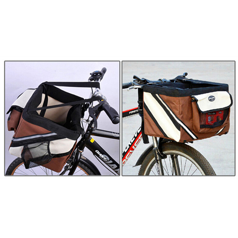 Bicycle Carrier Basket for Carrying Small Dogs