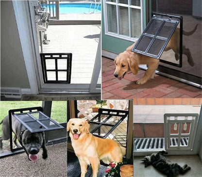 Simple Pet Screen Door for Dogs from Creative Household