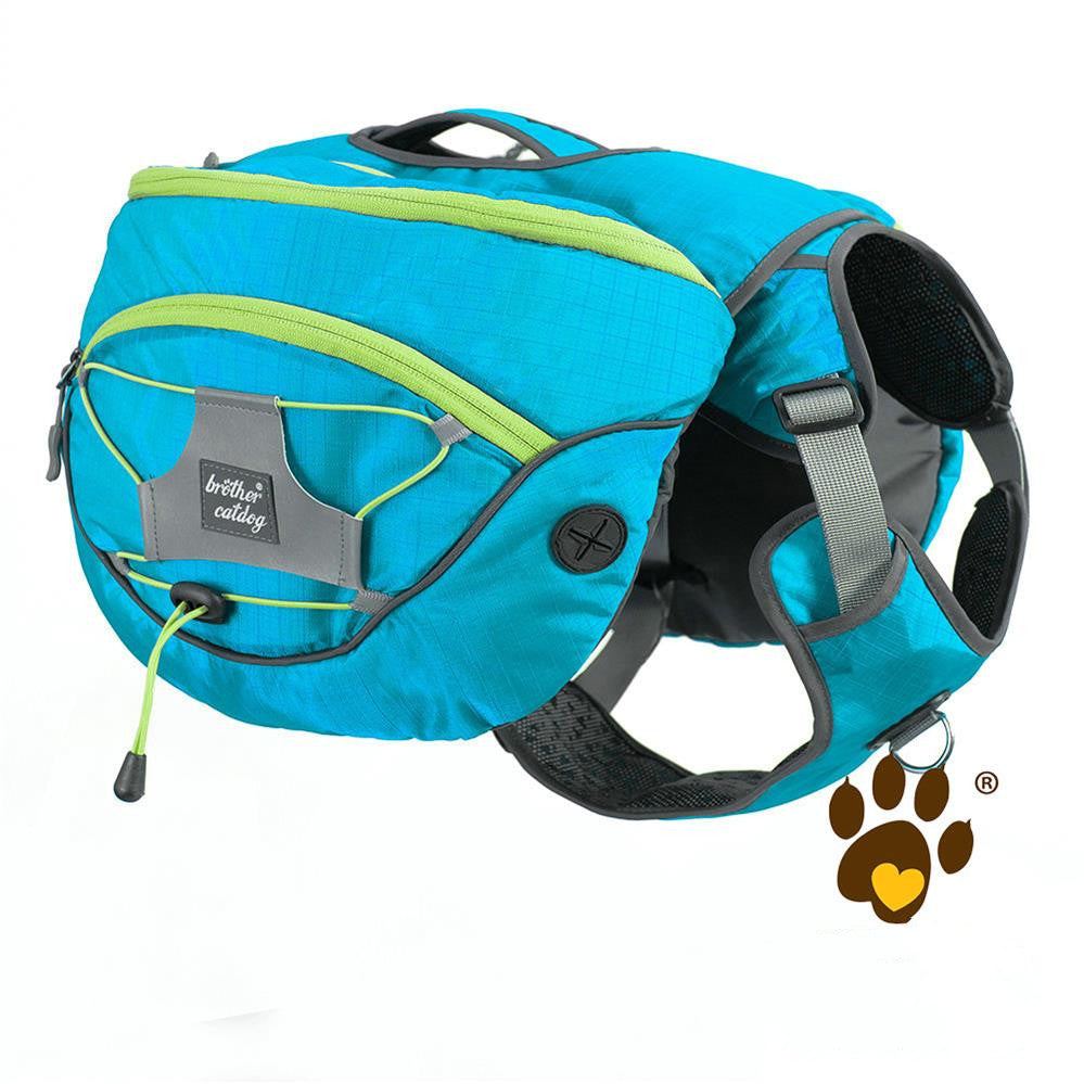 Reflective Backpack and Chest Harness for Dogs